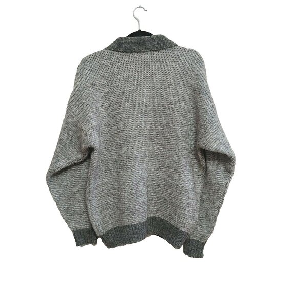 Huntington Ridge Wool Blend Cardigan Womens Sz Medium Vtg Grannycore Teachercore - Picture 5 of 5